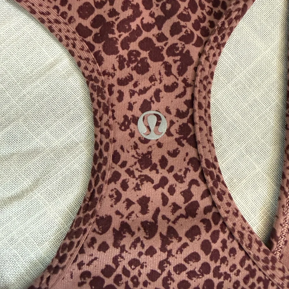 Lululemon Snake Print Racerback Tank Top - Size Medium